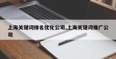 上海关键词排名优化公司,上海关键词推广公司