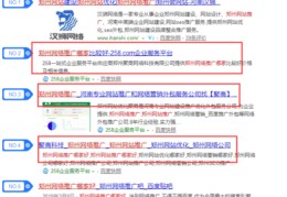 郑州百度关键词优化排名,郑州关键词排名提升