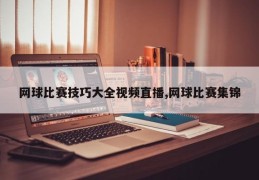 网球比赛技巧大全视频直播,网球比赛集锦