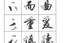 行书毛笔技巧直播,行书毛笔视频教程